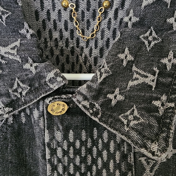 LV Nigo Damier Denim Jacket - Picture 5 of 11